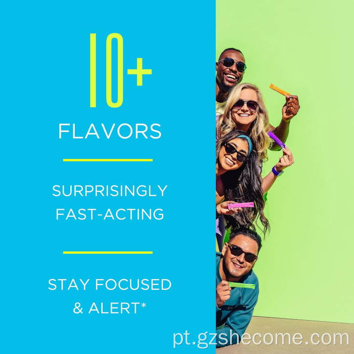 Suplemento de vitaminas e aminoácidos que aumenta a energia